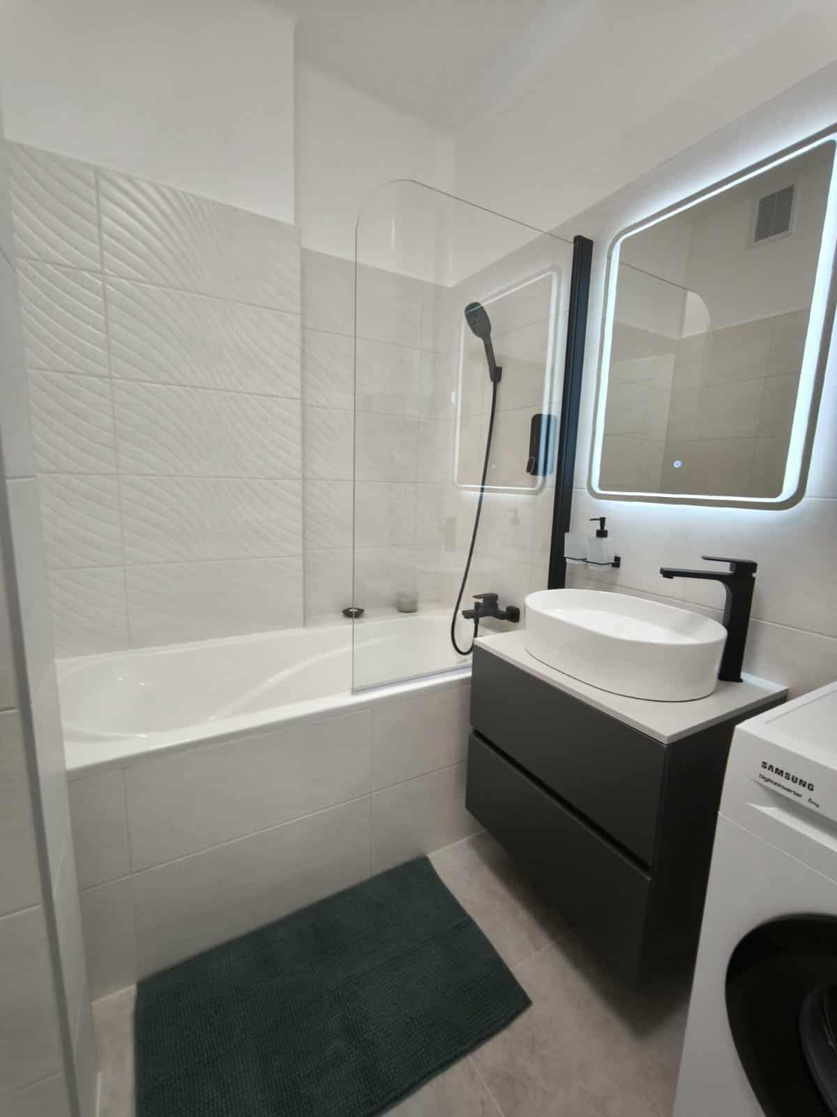 Fürdőszoba home staging után